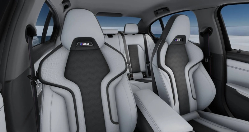 BMW M3 cena 522400 przebieg: 5, rok produkcji 2024 z Szczuczyn małe 56